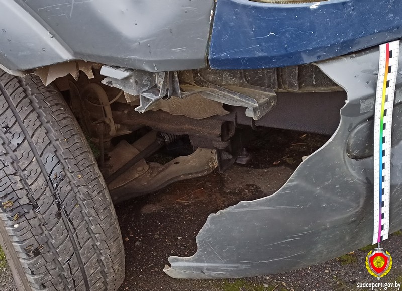 Экспертизу по осколкам на месте ДТП в Кличевском районе делали судебные эксперты