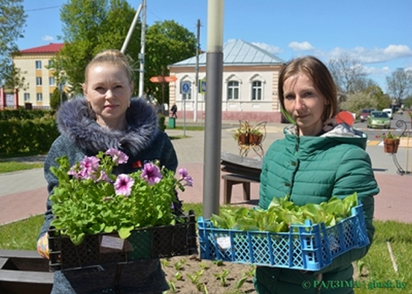 Глуск похорошел после проведенного месячника по наведению порядка