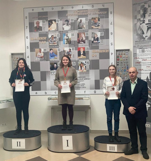 Бобруйчанка Вера Хващинская стала чемпионкой Беларуси по шашкам-64