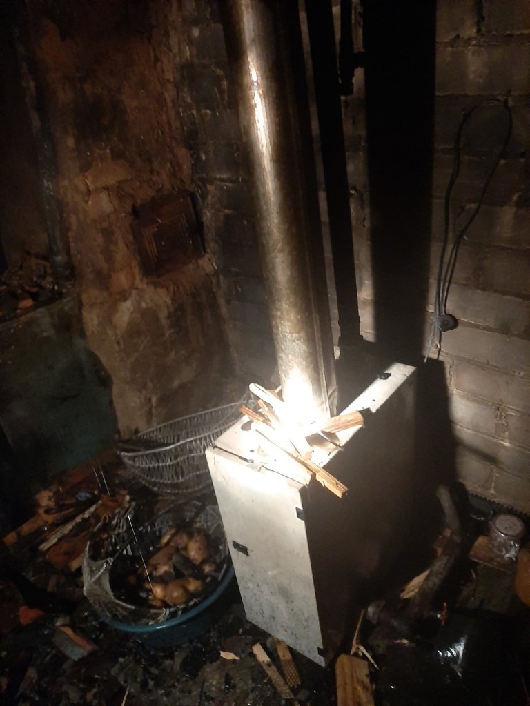 Пожар дома тушили в Краснопольском районе