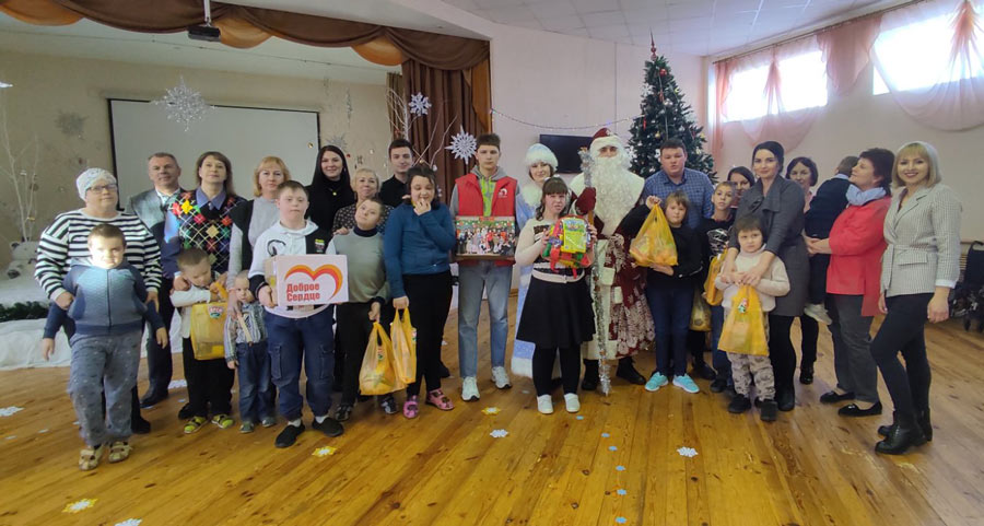Финал областной благотворительной акции «Чудеса на Рождество» прошел в Могилевской области