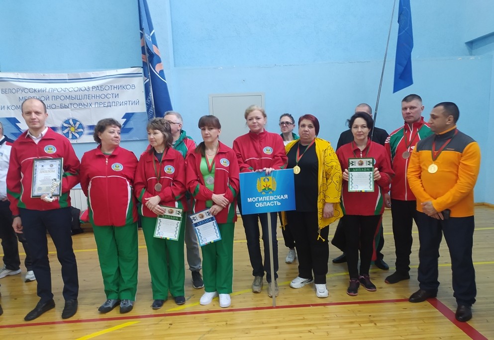 Семь медалей завоевала команда ЖКХ Могилевской области на республиканской отраслевой спартакиаде.Фото