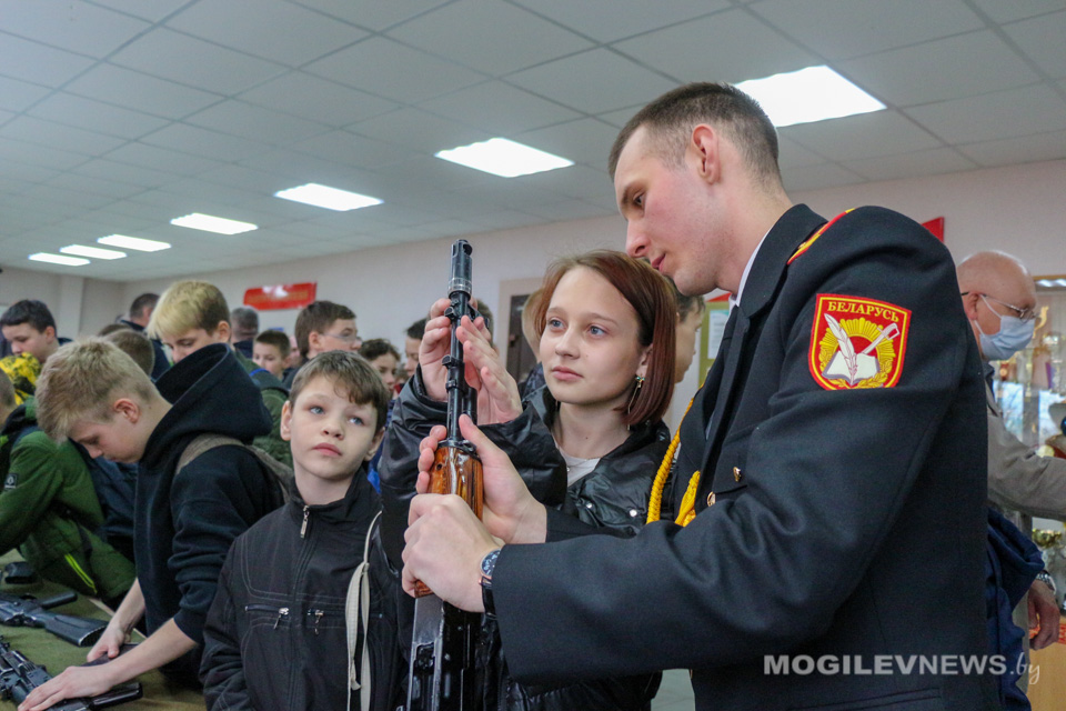 День открытых дверей прошел 29 апреля в Могилевском областном кадетском училище