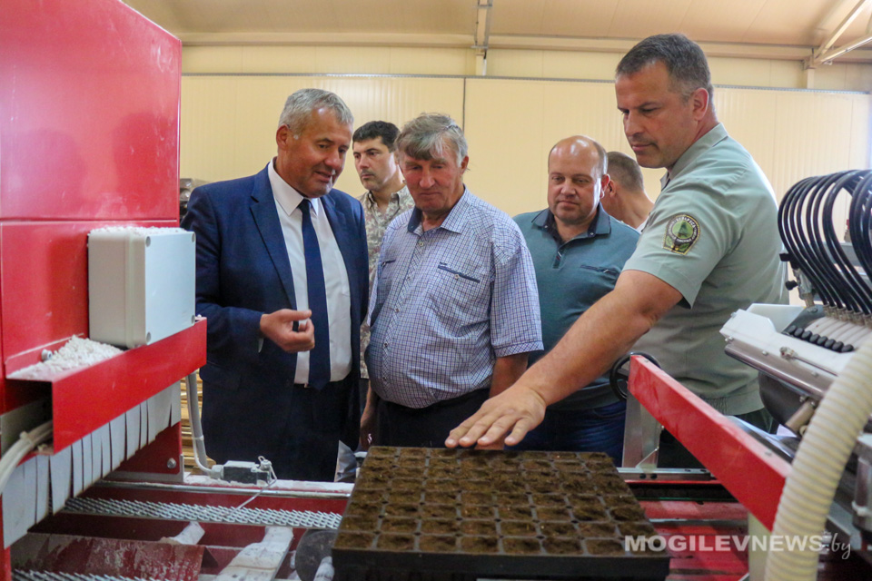 Делегация Белгородской области Российской Федерации посетила Могилёвский район. Фото