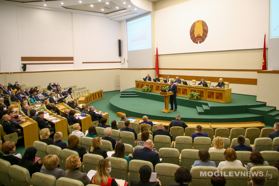 Итоговая коллегия главного управления по образованию Могилевского облисполкома прошла в областном центре. Фото