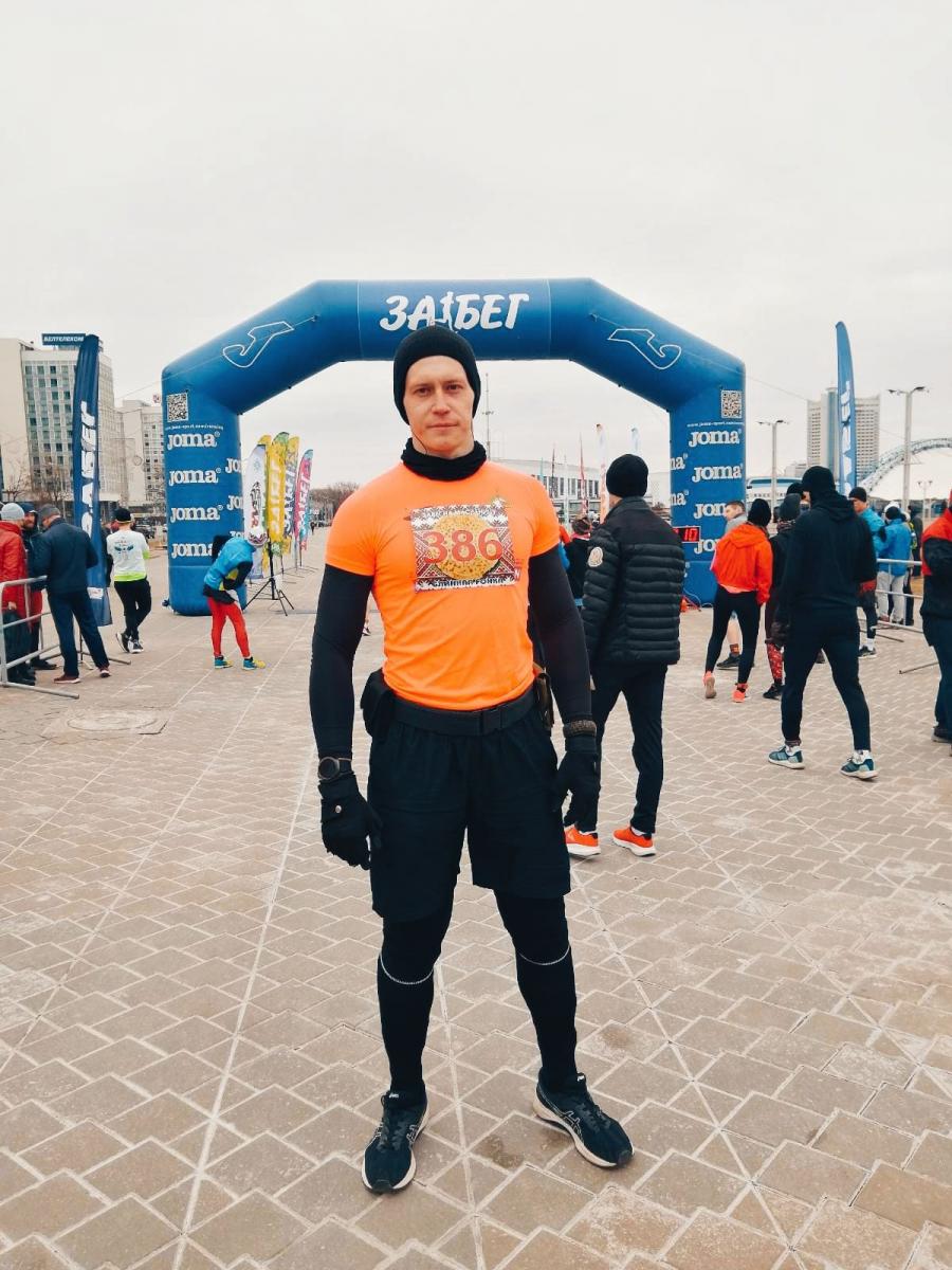 В столичном Забеге на Масленицу принял участие могилевчанин