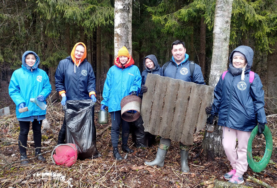 Общегородской субботник проходит в Могилеве