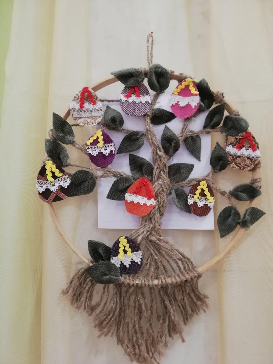 Пасхальная выставка работает в Центре досуга и творчества Бобруйска. Фото