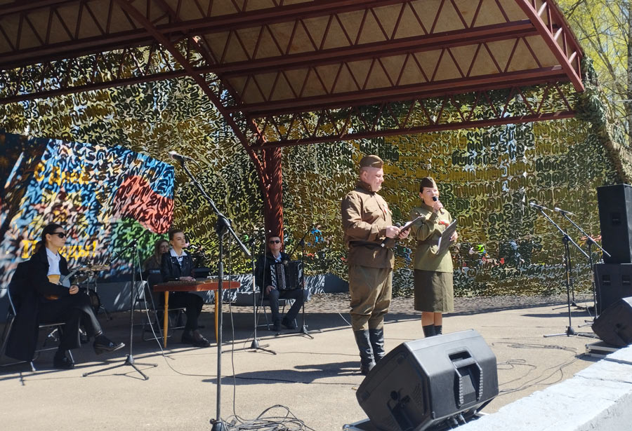 В Печерском лесопарке Могилева прошла насыщенная культурная программа. Фото