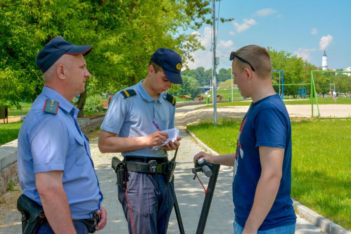 Милиция Могилева патрулирует места отдыха у воды