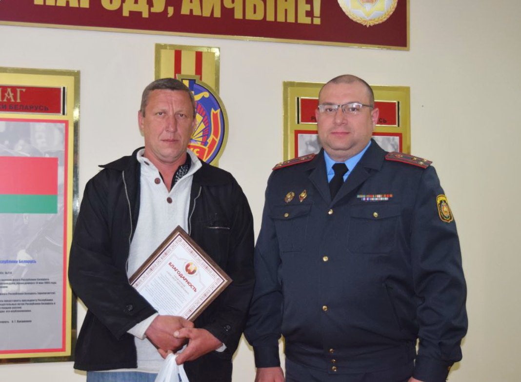 В Горецком районе двое мужчин предотвратили кражу из сельского магазина