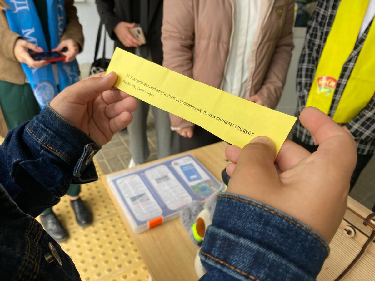 Акцию для детей провели милиционеры в Горках