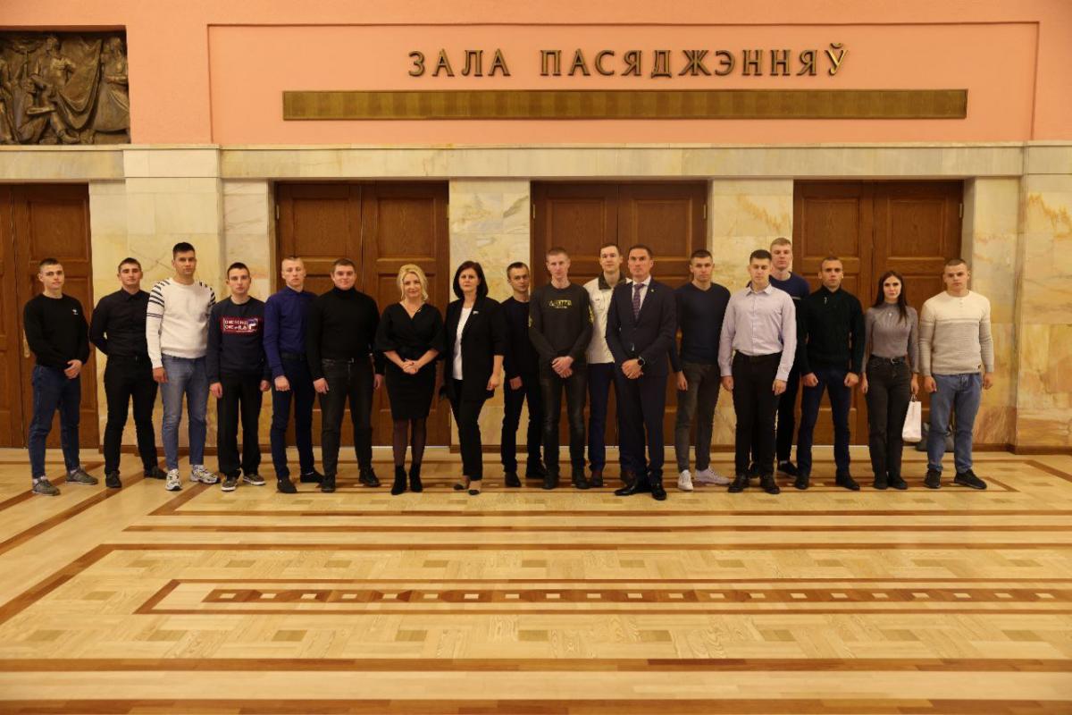 Сотрудники Могилевского областного управления Департамента охраны МВД Республики Беларусь посетили Палату представителей Национального собрания РБ