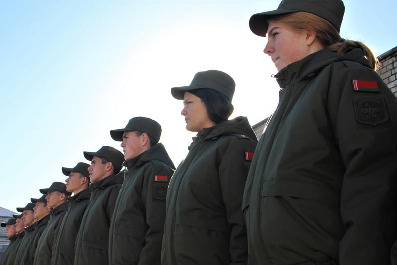 Первое занятие военно-патриотического клуба «Зубр» прошло в Костюковичах