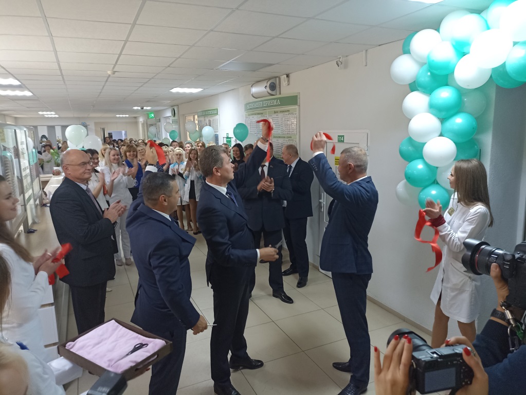 Модернизированная женская консультация и отделение ультразвуковой диагностики открылись в могилевской поликлинике №6