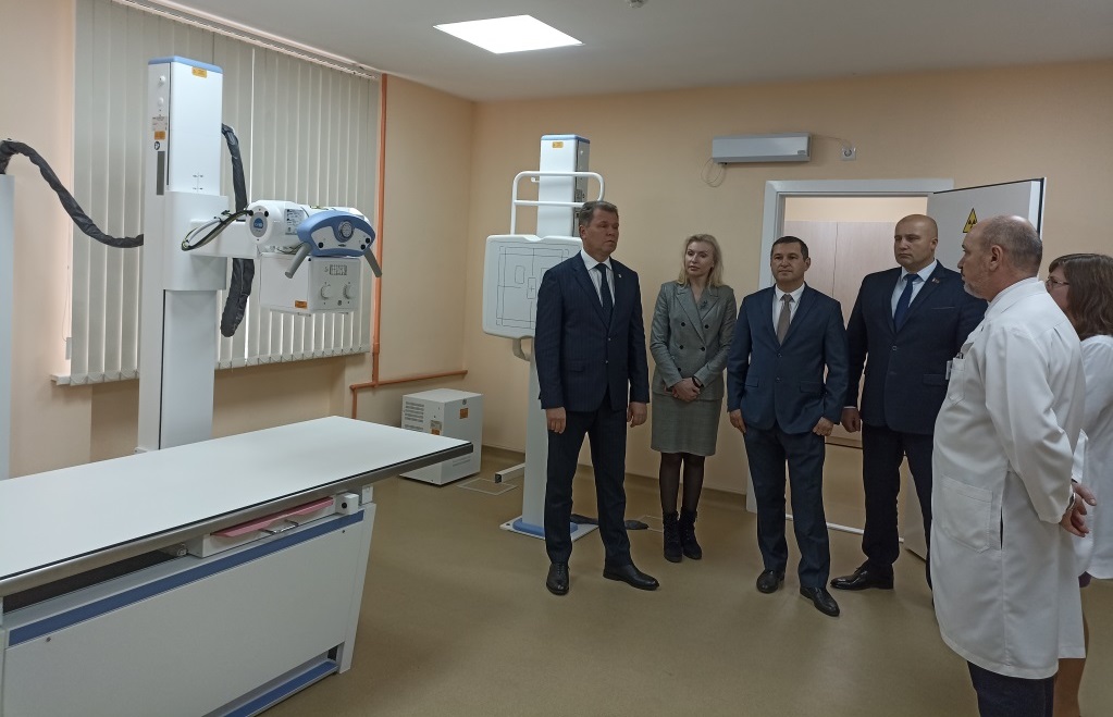 Обновленный рентгенкабинет с современным оборудованием белорусского производства открылся в могилевской поликлинике №9