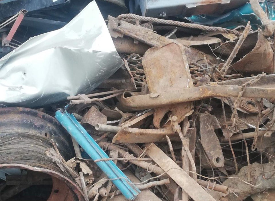 Свыше 8 тонн металла изъяли у жителя Могилева