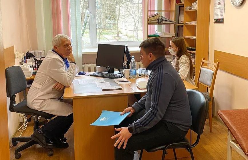 Хирурги госпиталя МВД провели прием пациентов в Могилеве