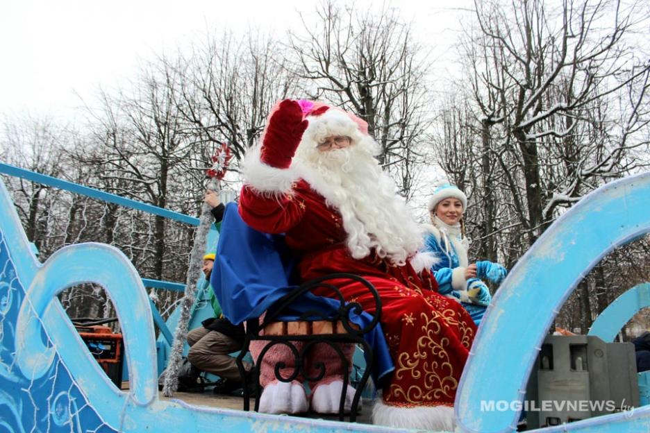 Праздничные предновогодние мероприятия пройдут на открытых площадках Могилева 25 декабря