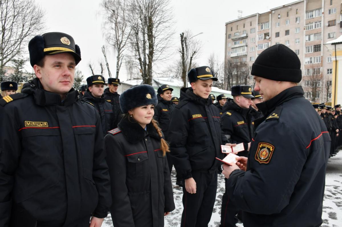 Учебно-методический сбор с молодыми сотрудниками милиции области прошел в Могилеве
