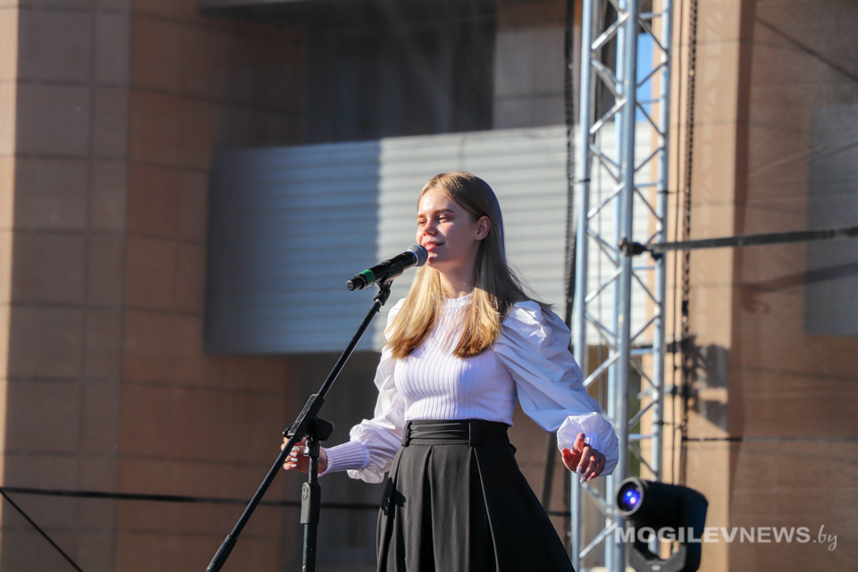 Лучших вокалистов Могилевской области выбрали на культурно-спортивном фестивале «Вытокi. Крок да Алiмпу» в Горках. Фото