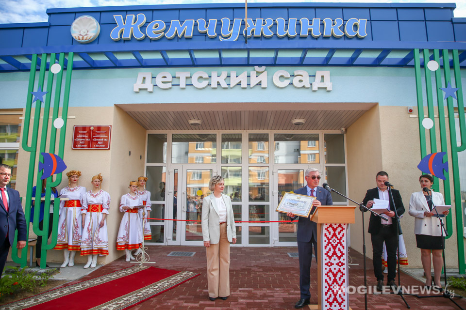 Новый детский сад открыли в Шклове