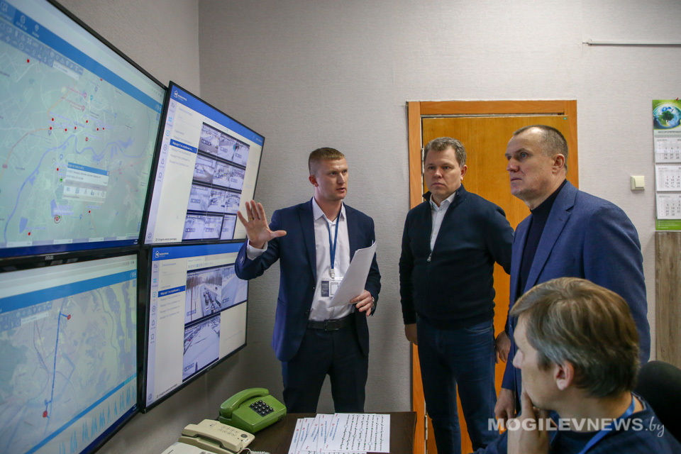 Систему мониторинга по чистке улиц от снега запустили в Могилеве