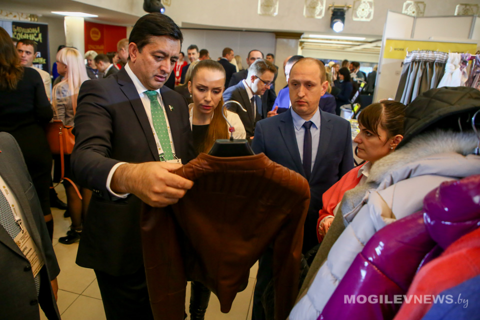 Выставка продукции предприятий Могилевской области прошла в рамках ХIII Международного экономического форума «Мельница успеха». Фото