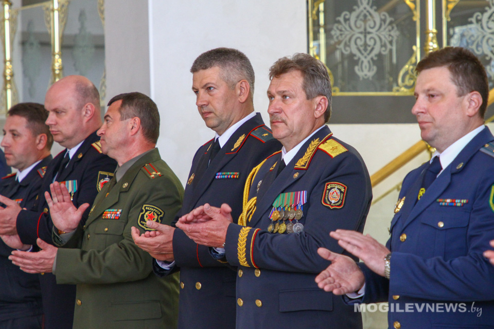 Торжественное мероприятие, посвященное 100-летию прокуратуры Беларуси, прошло в ДК области 23 июня. Фото
