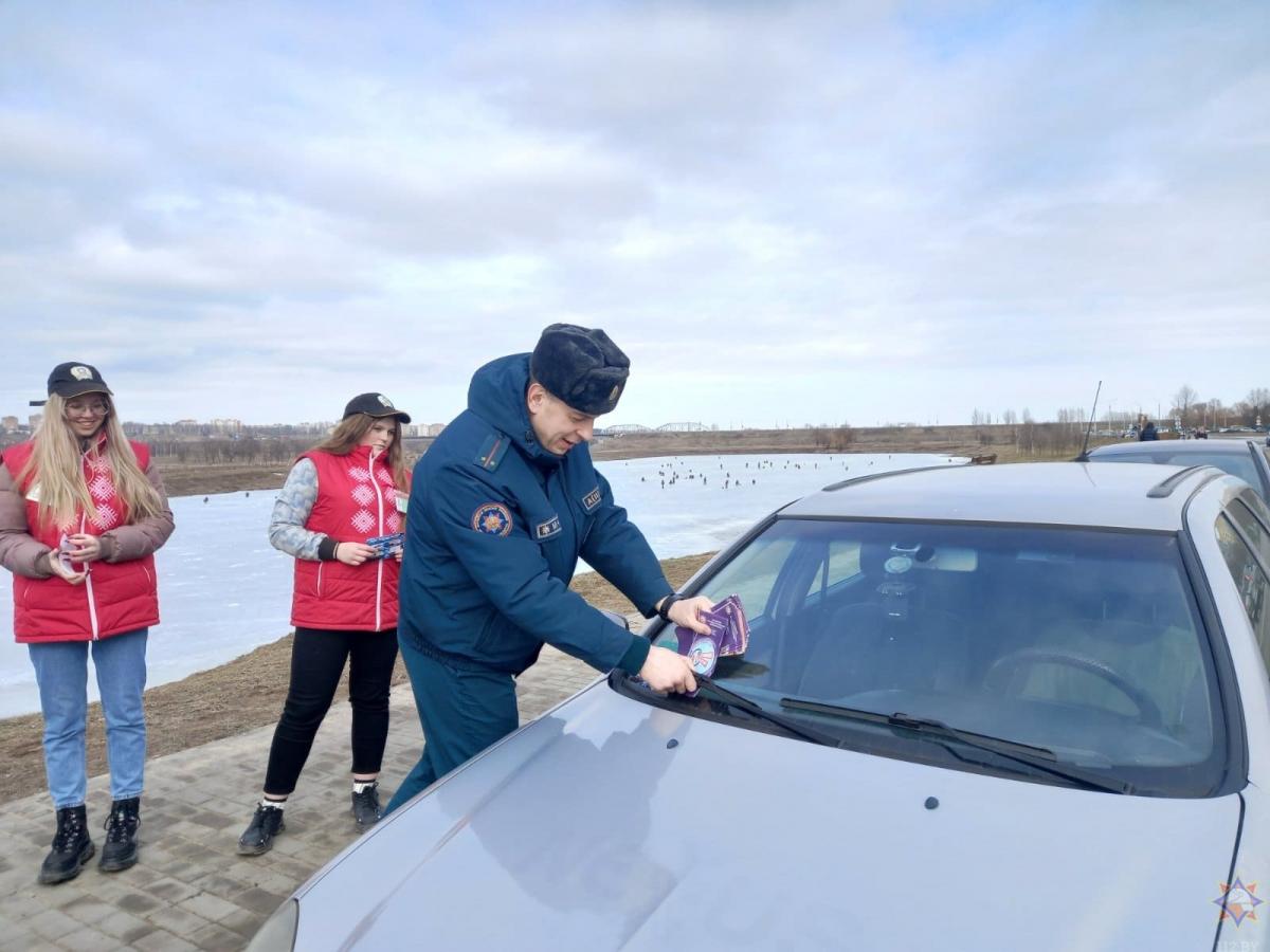Рейды по водоемам проводят спасатели Могилевского ГОЧС