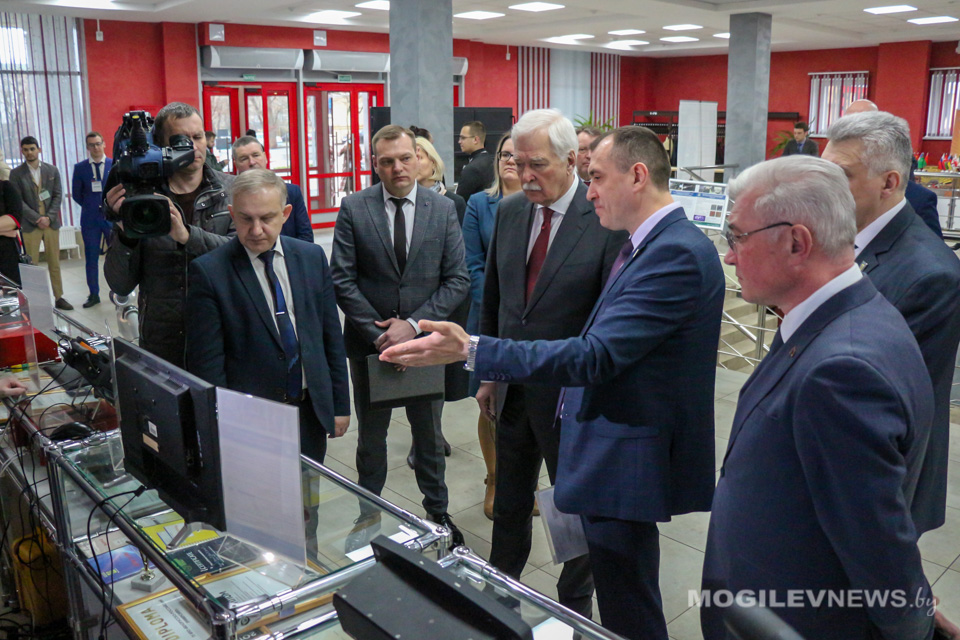 Борис Грызлов посетил ряд объектов в рамках рабочего визита в Могилев. Фото