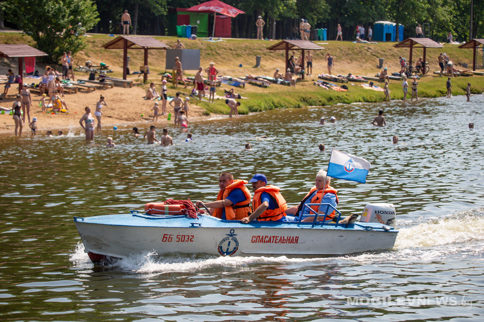 Вода в реках и водоемах Могилевщины прогрелась до 15-20 градусов
