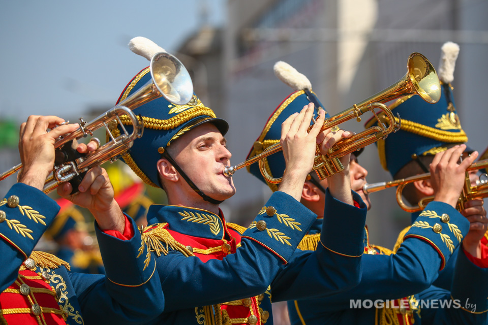 Плац-концерт духовых оркестров «Виват! Могилев!» . Фото
