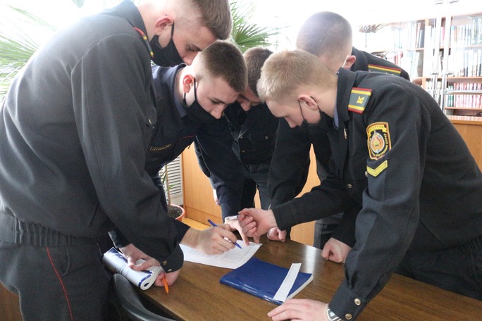 Квест по конституционному праву прошел в Могилевском институте МВД