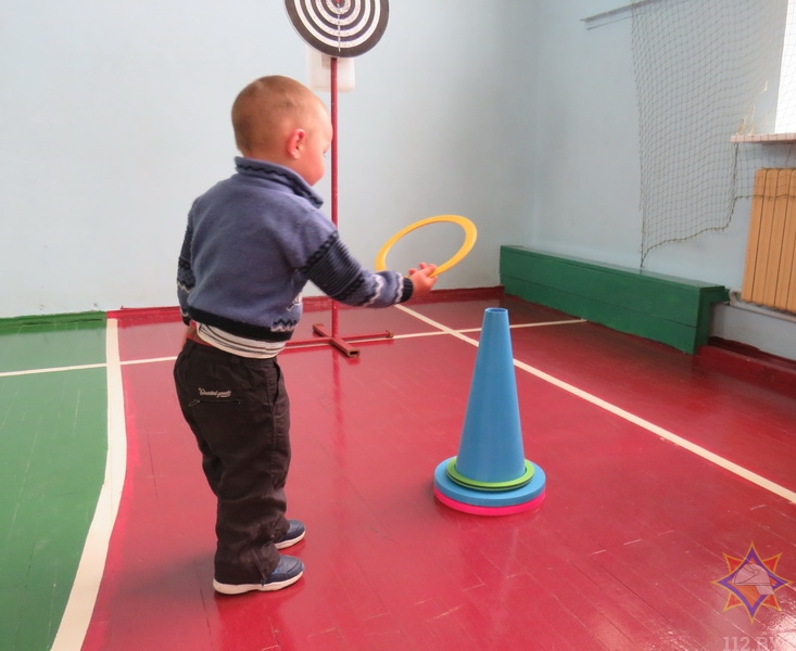 Спортивный конкурс для детей и их родителей прошел в Дрибине