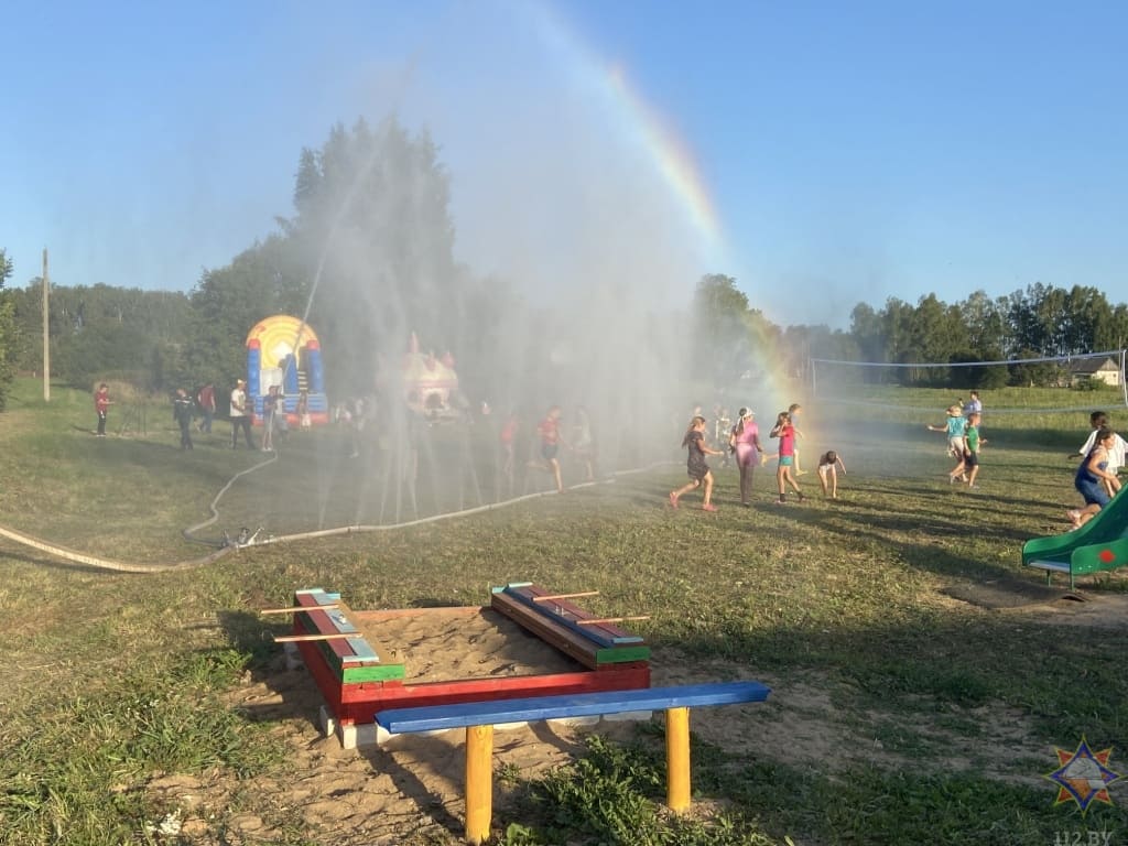 Детскую игровую площадку открыли в агрогородке Горецкого района