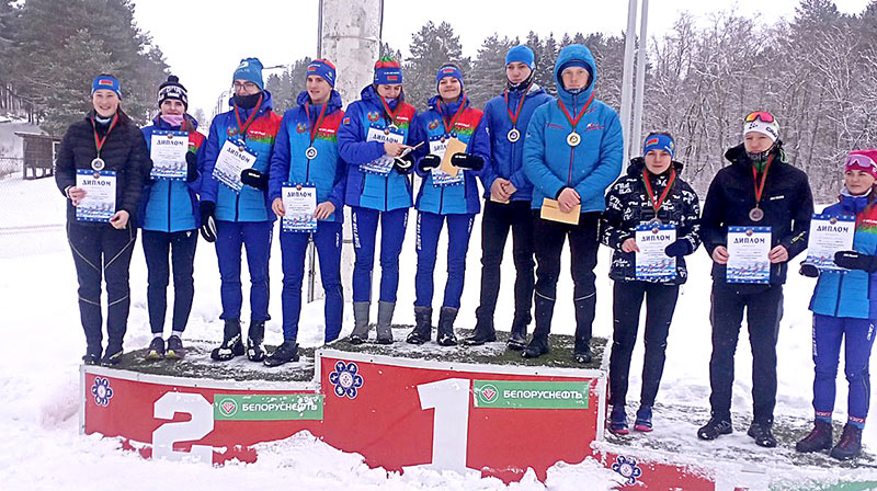 Три победы одержала климовчанка Анна Мачехина на первенстве Беларуси по лыжным гонкам среди юниоров