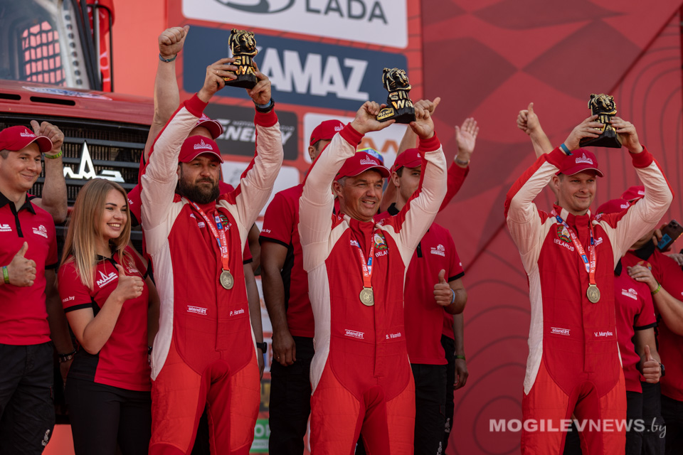 Гонщики «МАЗ-СПОРТавто» вернулись с «бронзой» с «Шелкового пути»