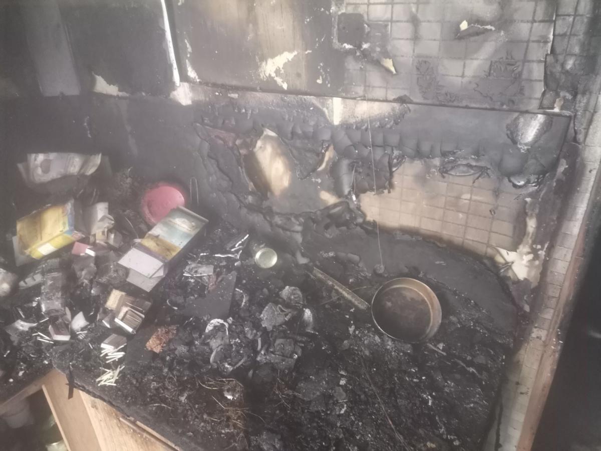 Пожар на ул. Сурганова тушили в Могилеве