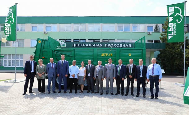 «Бобруйскагромаш» посетили члены экспертного совета Международной бизнес-премии «Лидер года»