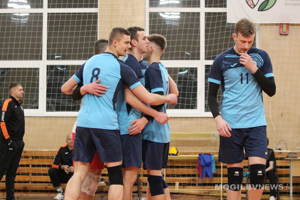 Могилевские волейболисты одолели минский «Мапид» и одержали вторую победу в сезоне