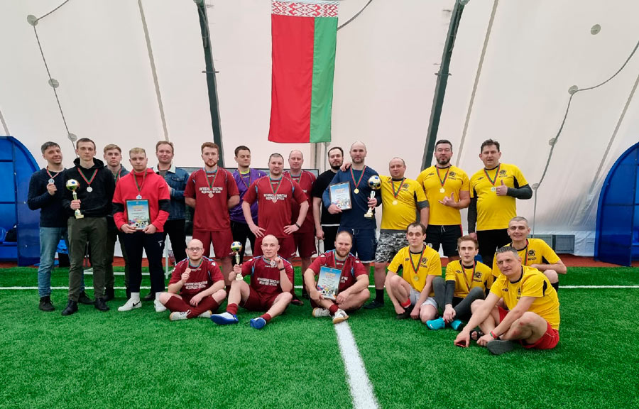 Турнир по мини-футболу среди организаций здравоохранения области прошел в Могилеве