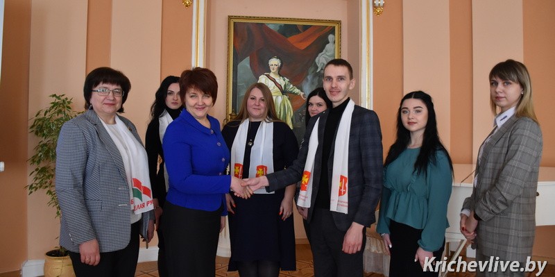 Кричевский Молодежный парламент поделился опытом с коллегами