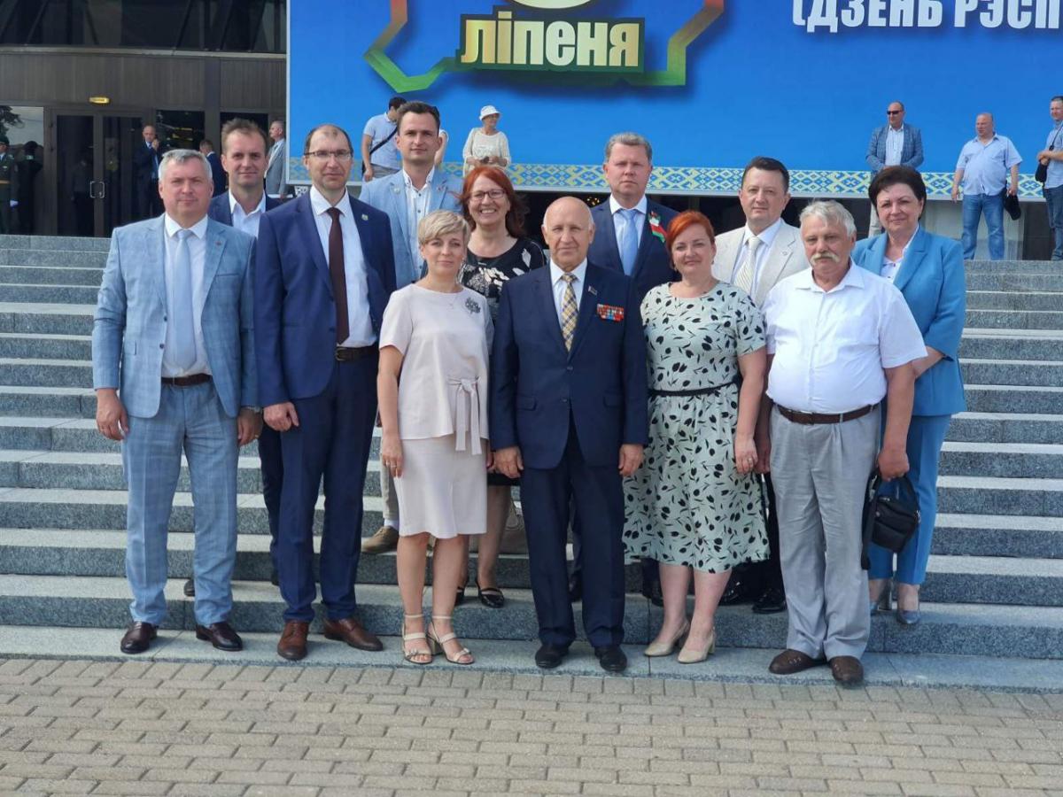 Делегация Могилевской области принимает участие в торжественных мероприятиях, посвященных Дню Независимости Республики Беларусь