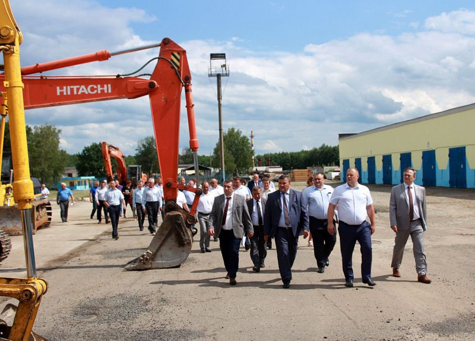 В Бобруйском районе прошло выездное заседание райисполкома и президиума райсовета депутатов