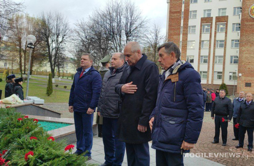 Торжественные мероприятия, приуроченные ко Дню чествования ветеранов ОВД и ВВ прошли в Могилеве