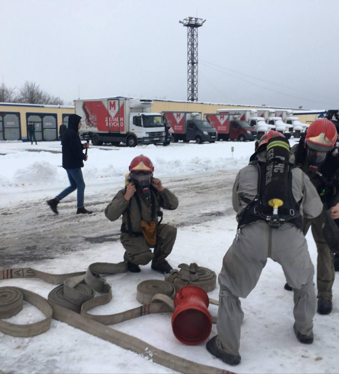 Комплексные учения МЧС прошли в Могилеве