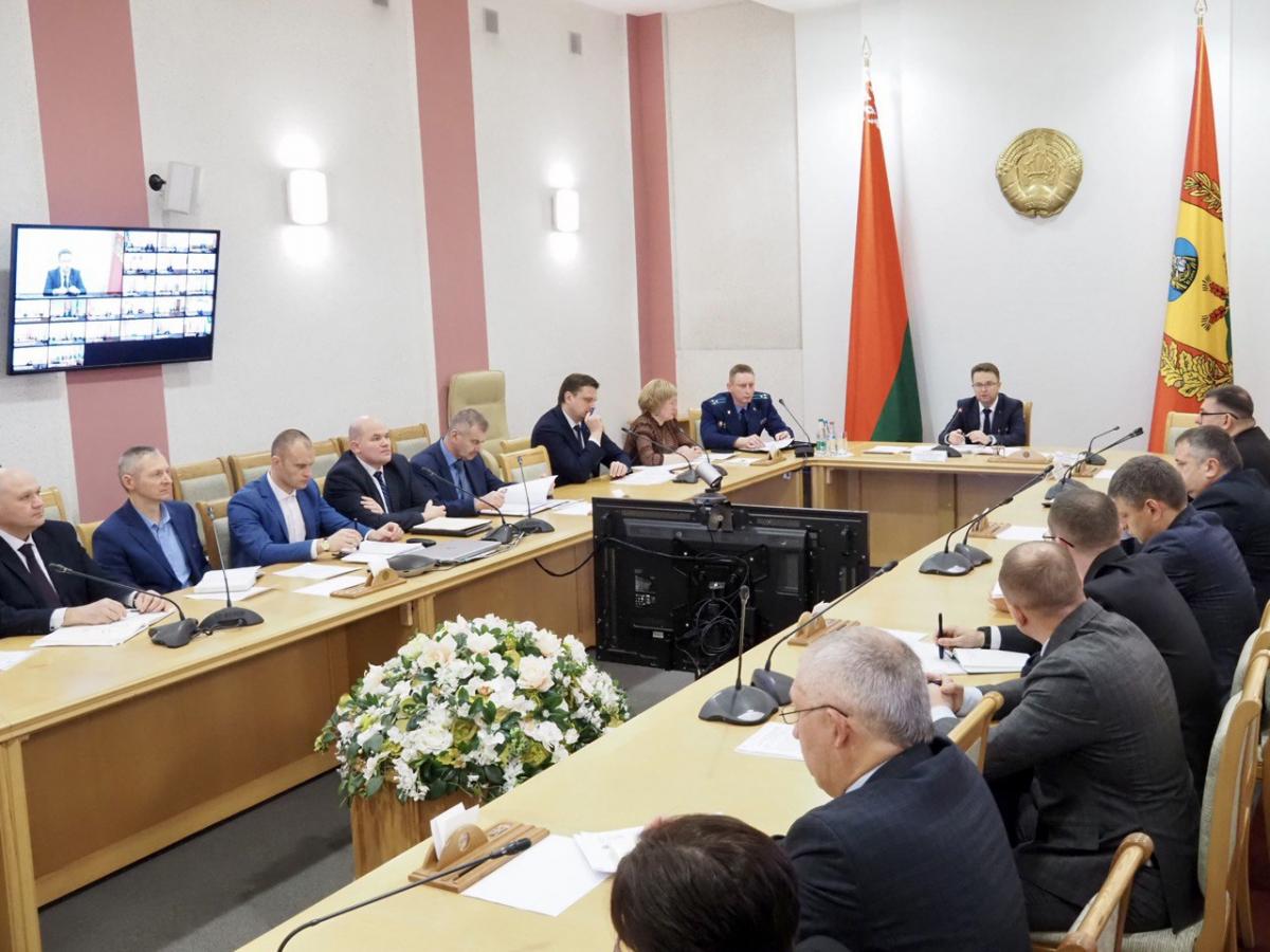 Заседание областной комиссии по противодействию коррупции состоялось в Могилевском облисполкоме