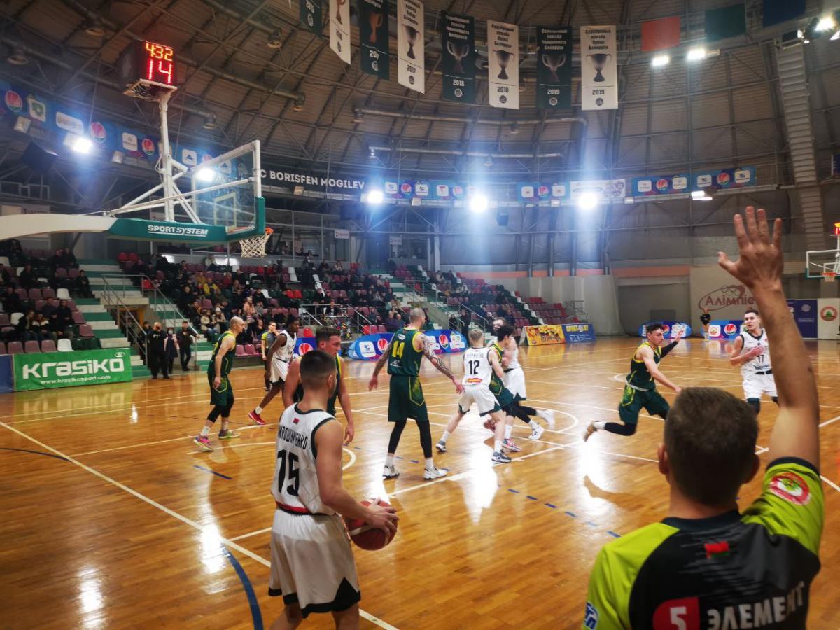 "Финал четырёх" Кубка Беларуси по баскетболу среди мужских команд состоялся в Могилеве