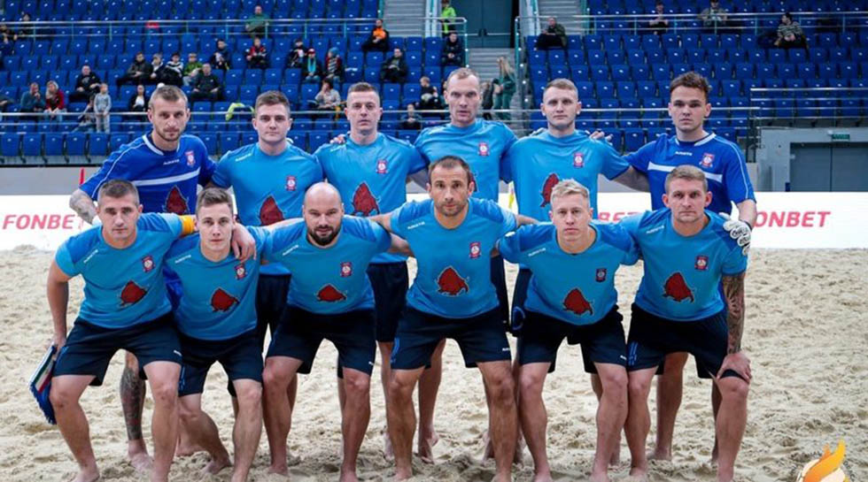 ПФК «ЦОР» (Могилев) принял участие в Кубке по пляжному футболу